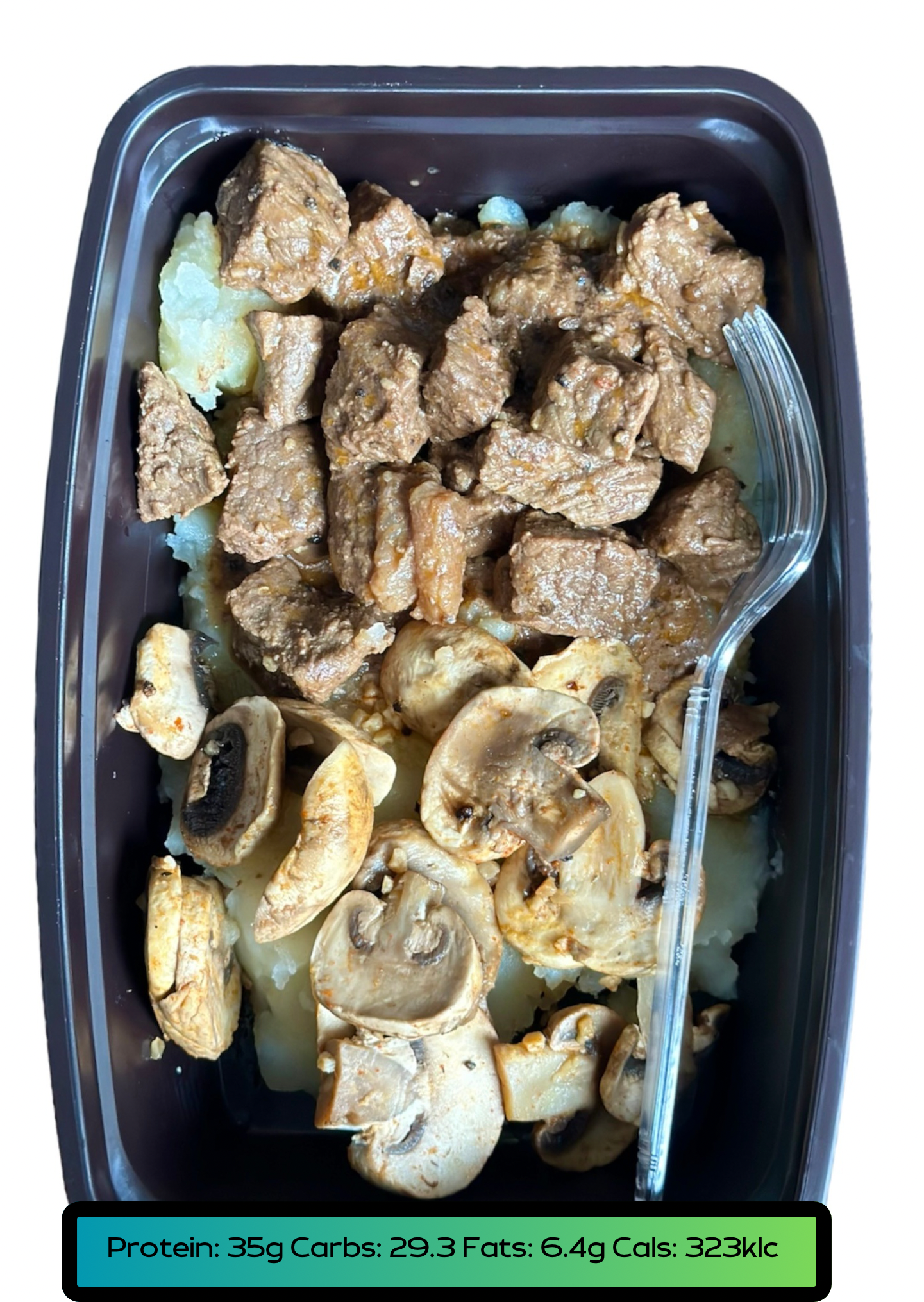 Lean Meat 5.2oz, Carbs 5.2oz, Veggies 2.1oz