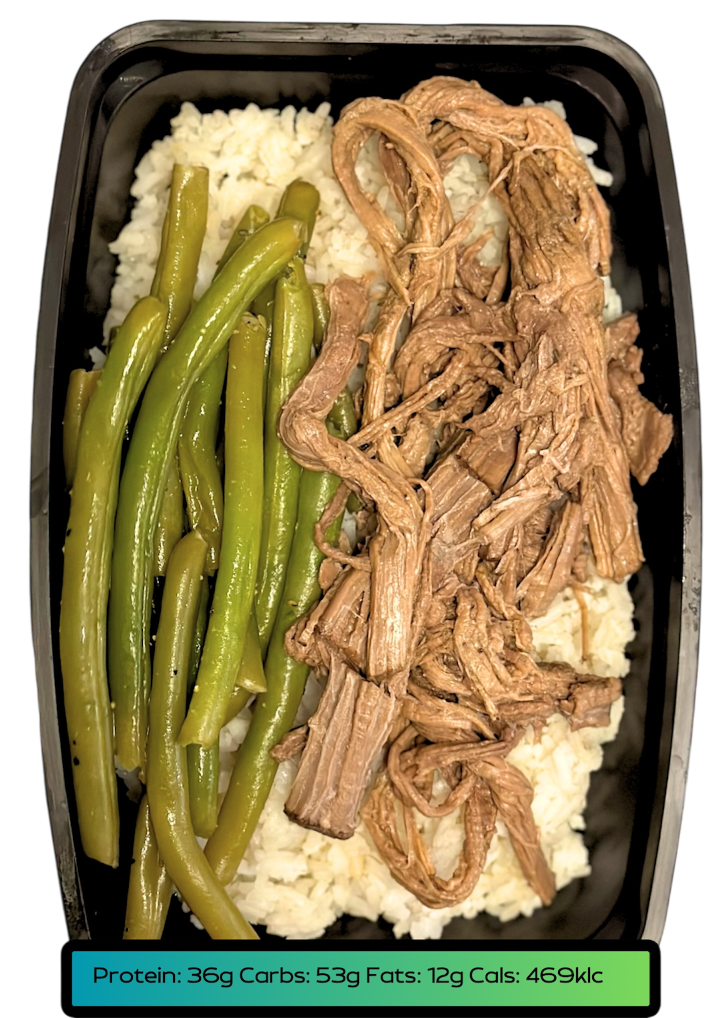 Barbacoa 5.2oz, Carbs 5.2oz, Veggies 2.1oz