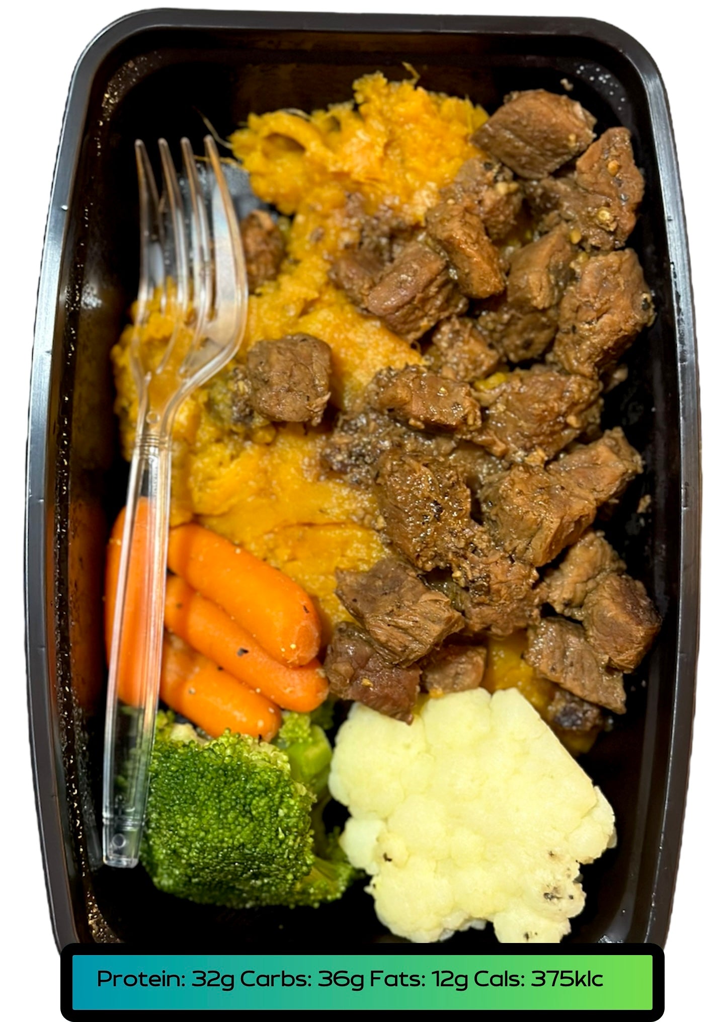 Lean Meat 5.2oz, Carbs 5.2oz, Veggies 2.1oz