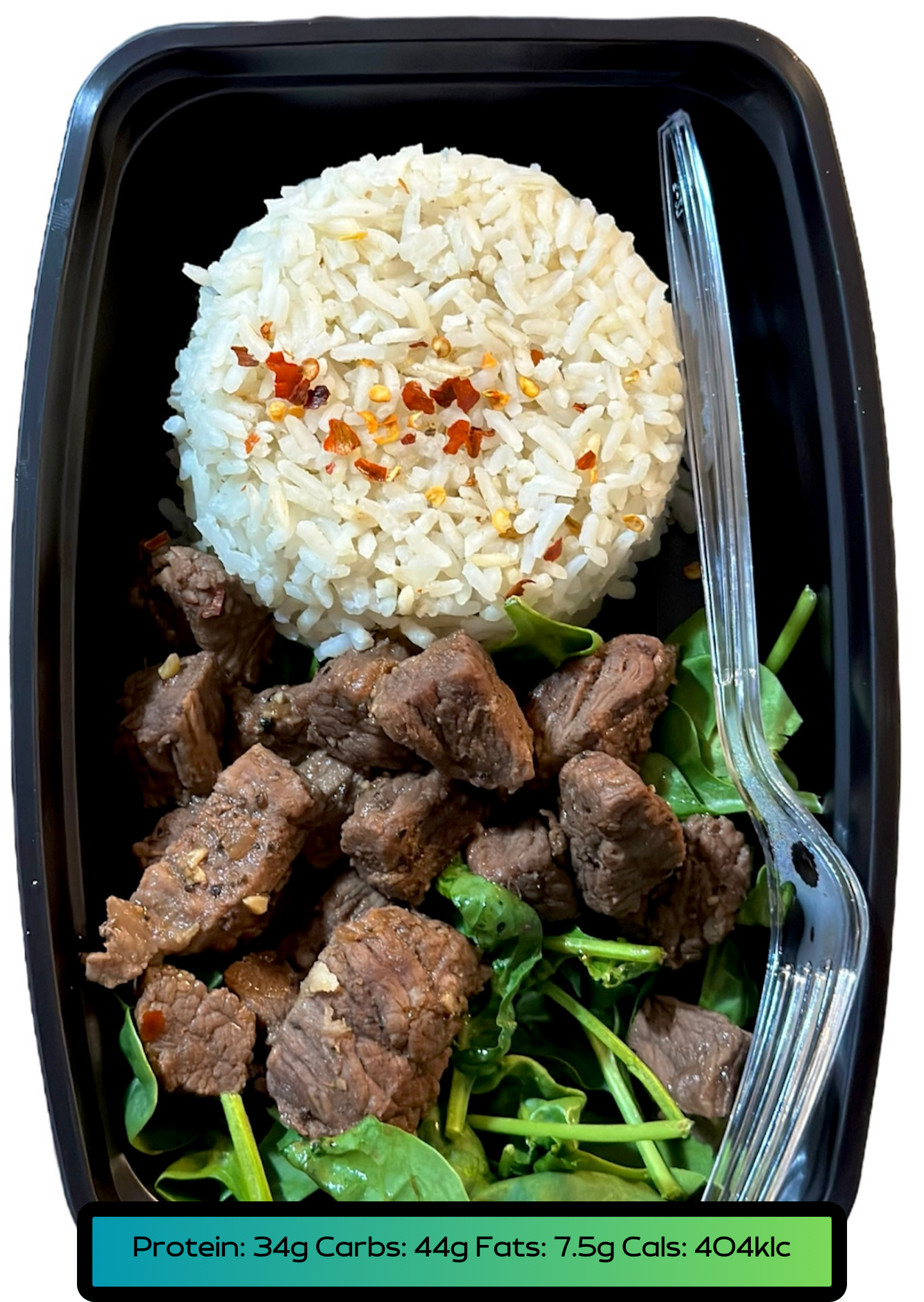 Lean Meat 5.2oz, Carbs 5.2oz, Veggies 2.1oz