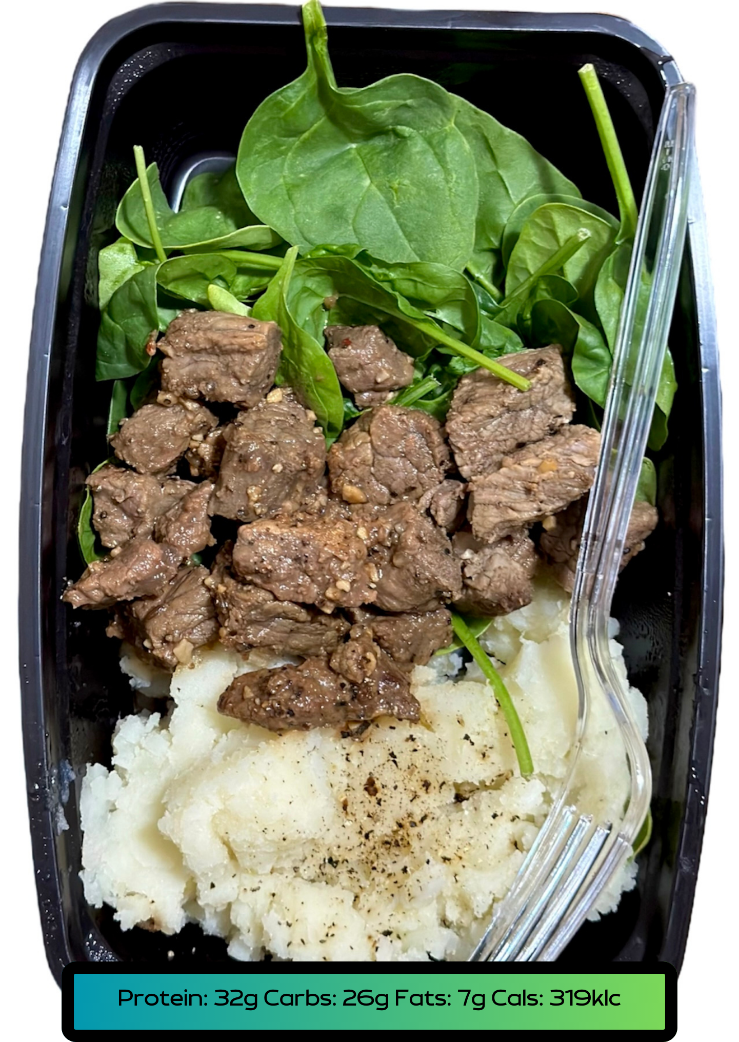 Lean Meat 5.2oz, Carbs 5.2oz, Veggies 2.1oz